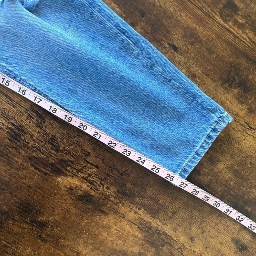 Aeropostale Mom Jeans 00 Distressed High Waisted Medium Wash Ripped Denim - Picture 10 of 10